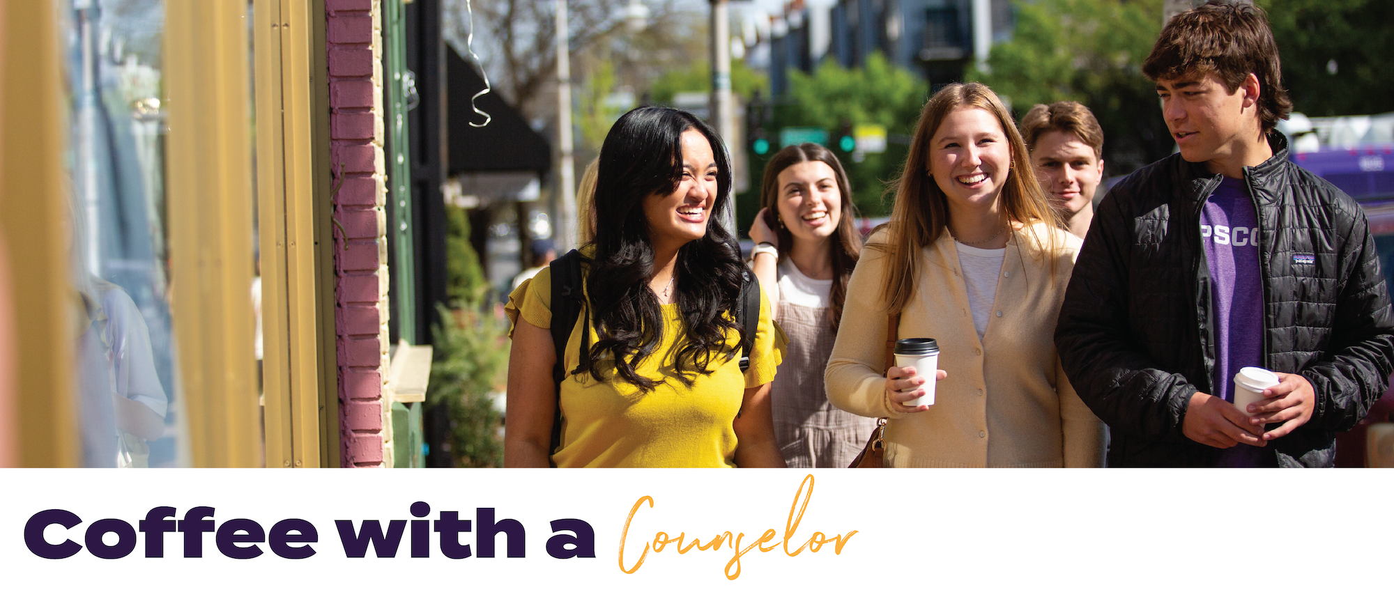 Coffee with a Counselor Header